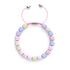 Morgan Quartz | Silver | Gemstone Pebble Macrame Bracelet